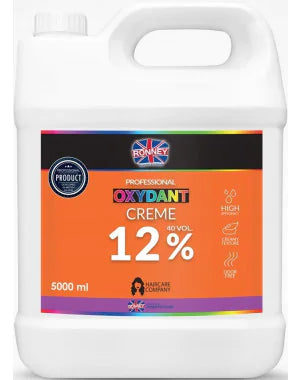 Ronney Professional Oxydant Creme 12% 40 Vol. - Oxydant Kremowy 5000 Ml