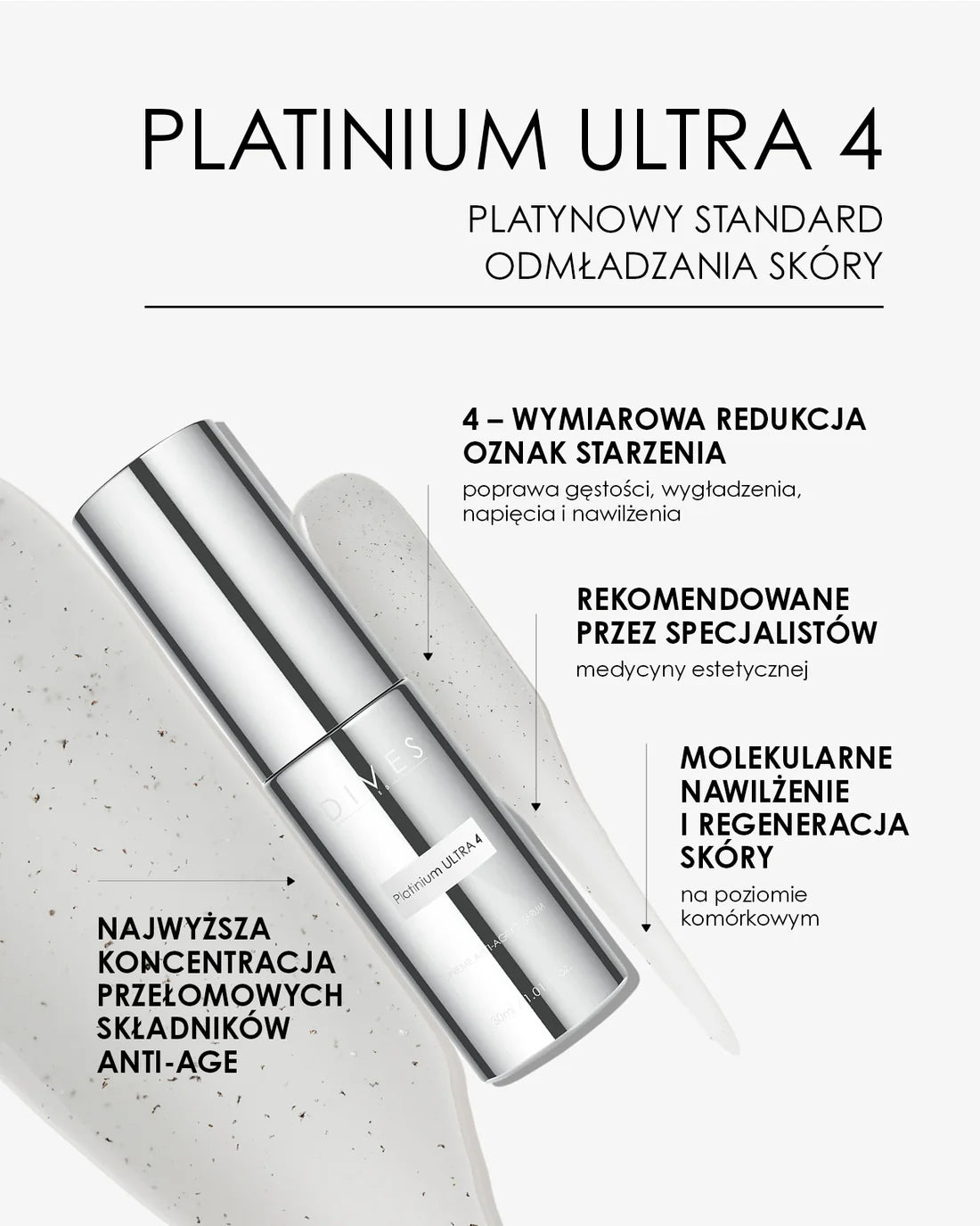 Dives Platinium Ultra 4 - Supreme Anti-Aging Serum 30ml