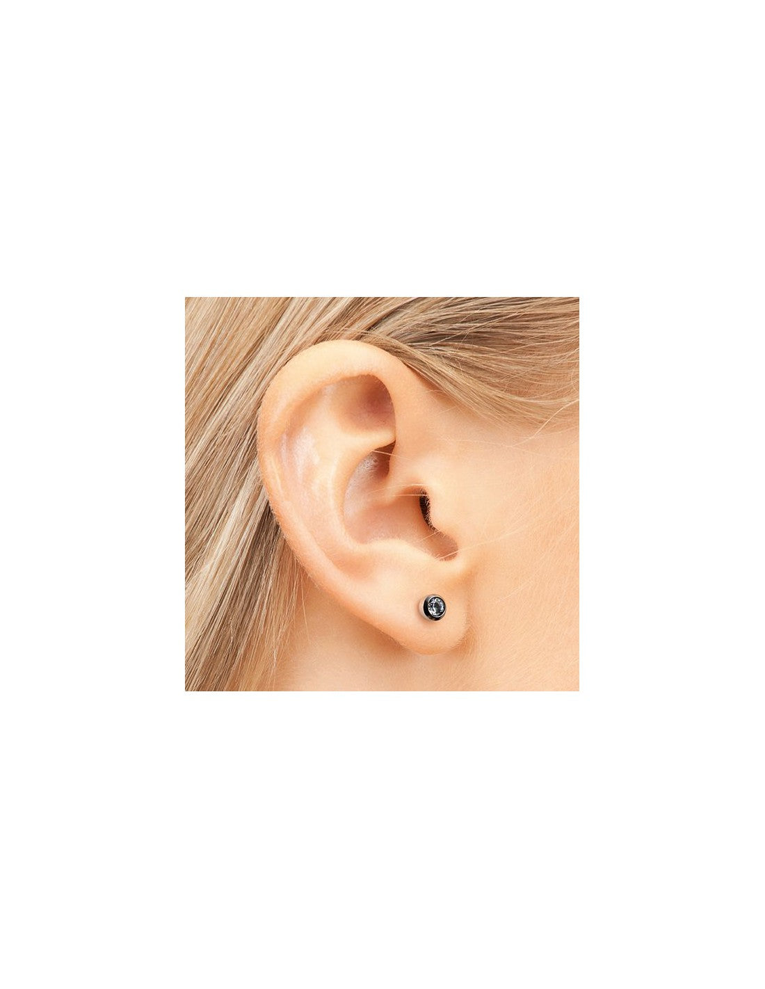 Studex 7512-0204 4mm Brylant W Oprawie Srebrnej