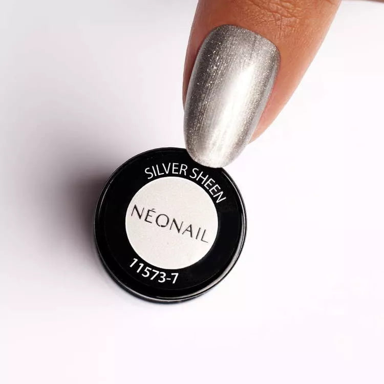 NeoNail Lakier Hybrydowy Silver Sheen 7,2 ml
