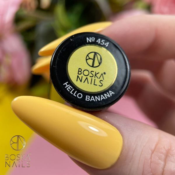 Boska Nails Lakier Hybrydowy Pastel Fruit Hello Banana No 454 6ml