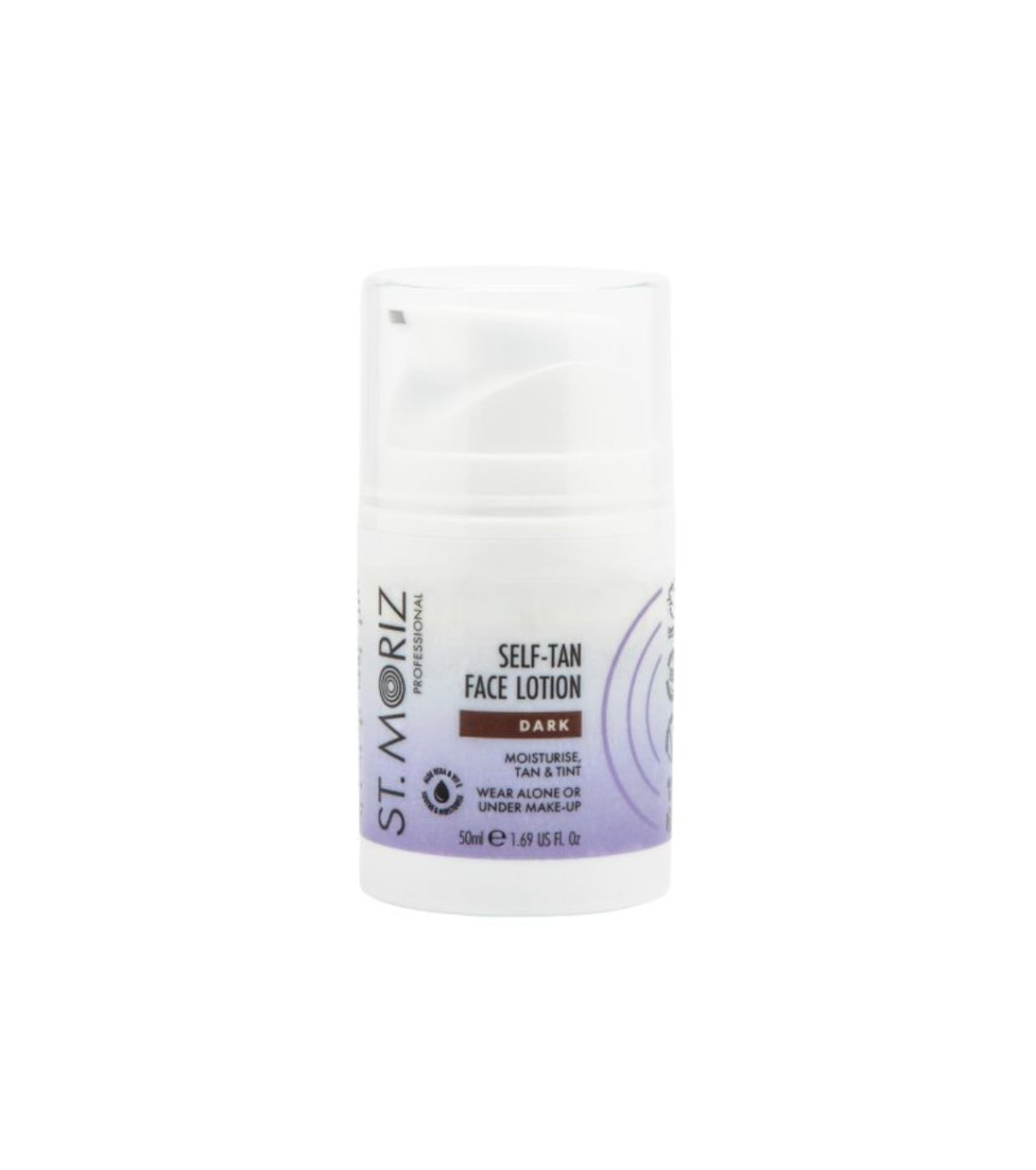 St.Moriz Prof Int Self Tan Face Lotion Dark Profesjonalny Balsam Do Twarzy Samoopalający Ciemny 50ml