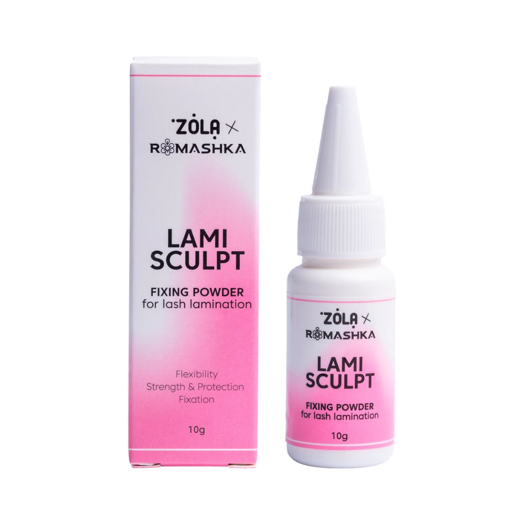 Zola X Romashka Puder Utrwalający Do Laminacji Rzęs Lamisculpt 10 G