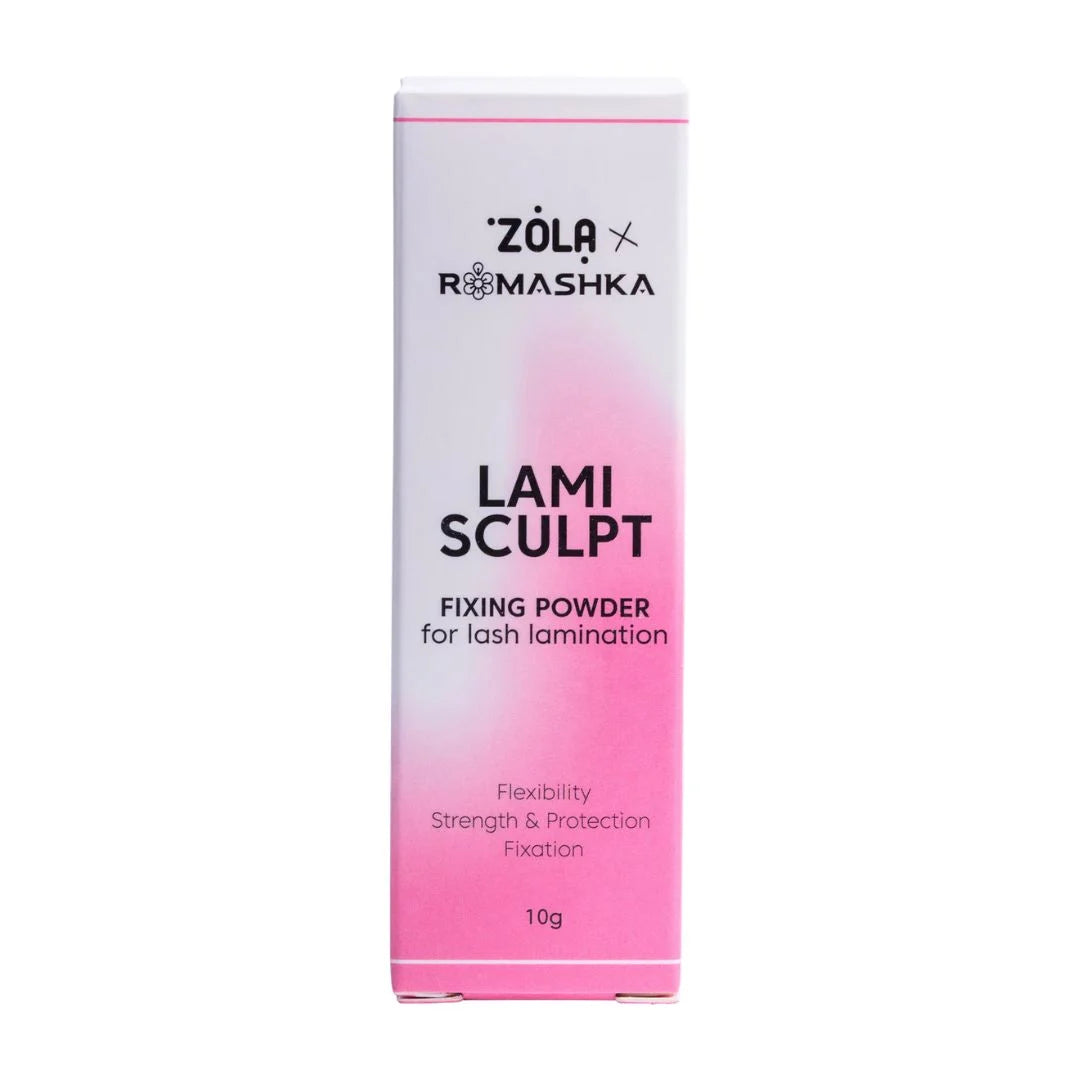 Zola X Romashka Puder Utrwalający Do Laminacji Rzęs Lamisculpt 10 G