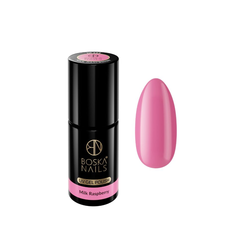Boska Nails Lakier Hybrydowy Pastel Fruit Milk Raspberry No 456 6ml