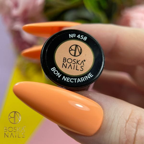 Boska Nails Lakier Hybrydowy Pastel Fruit Bon Nectarine No 458 6ml