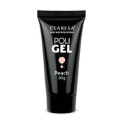 Claresa - Poli Gel Żel Budujący Peach 30g