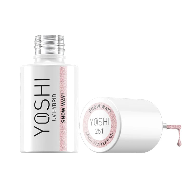 Yoshi - Lakier Hybrydowy 251 Snow Way 6 ml
