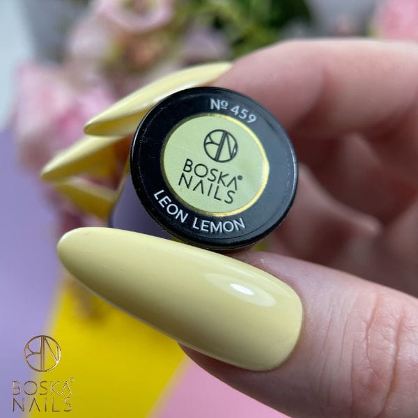 Boska Nails Lakier Hybrydowy Pastel Fruit Leon Lemon No 459 6ml