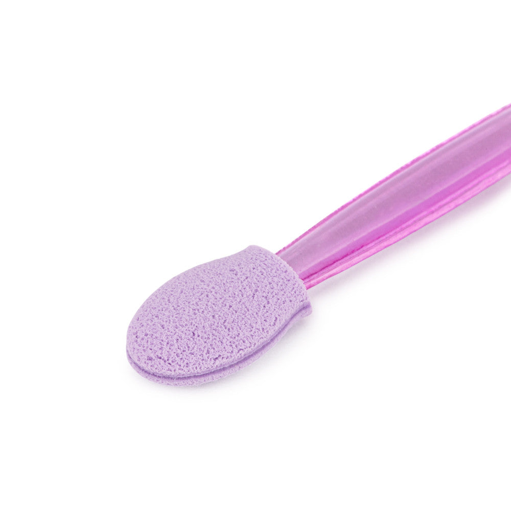 Molly Nails Aplikator Pacynka Do Wcierania Pyłków Fioletowy 10 Szt