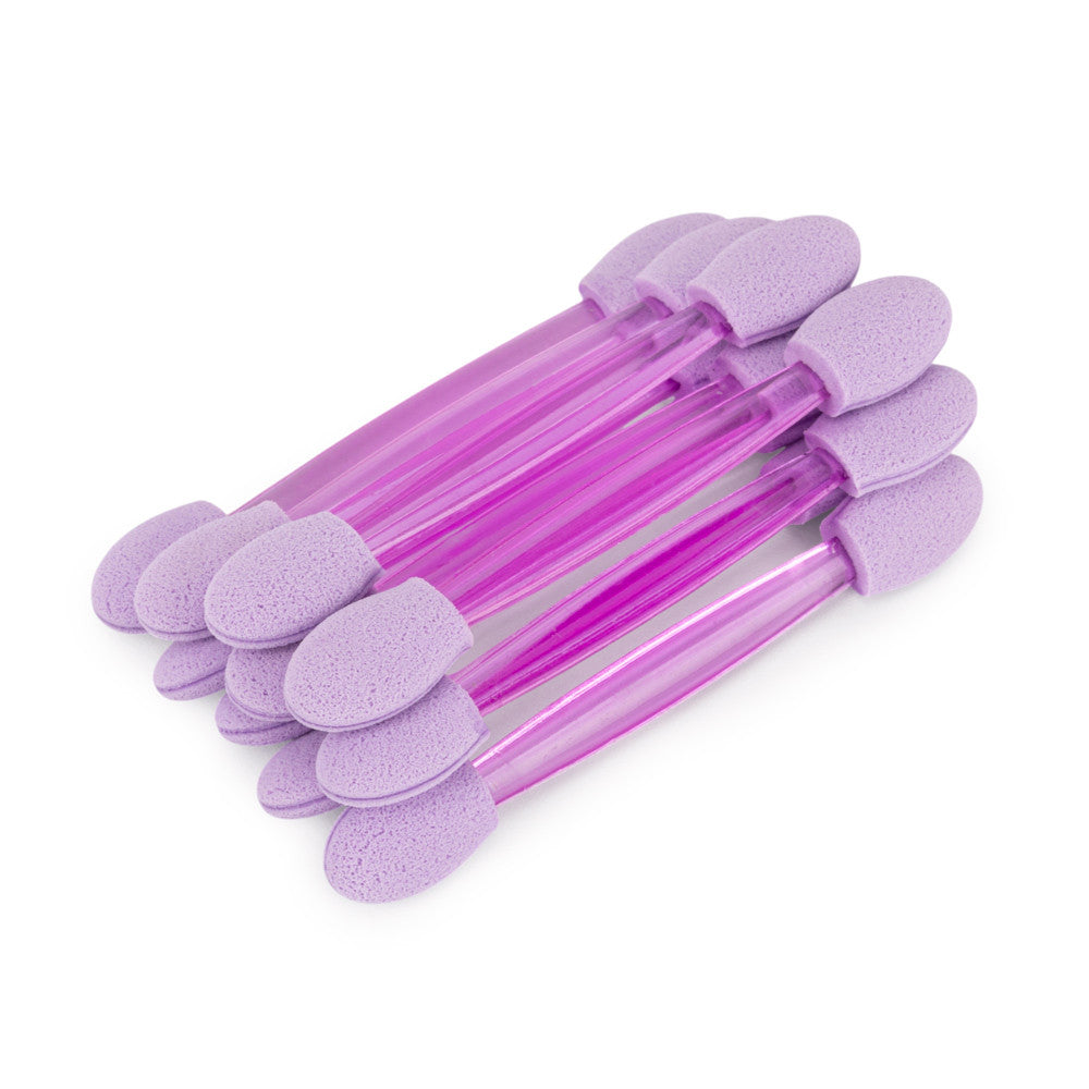 Molly Nails Aplikator Pacynka Do Wcierania Pyłków Fioletowy 10 Szt