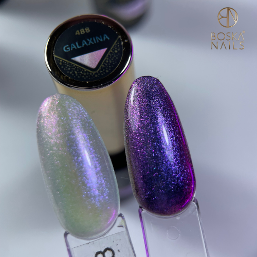 Boska Nails Lakier Hybrydowy Cosmic Glow Galaxina No 488 6ml