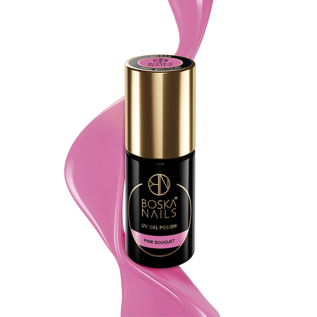 Boska Nails Lakier Hybrydowy Natural Look Pink Bouquet No 533 6ml