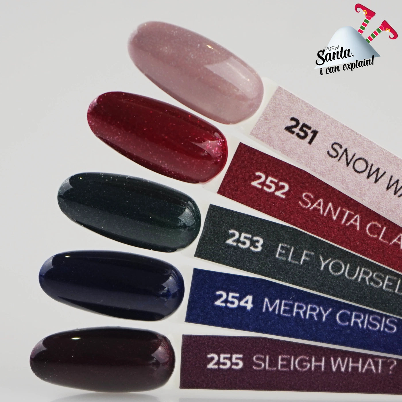 Yoshi - Lakier Hybrydowy 255 Sleigh What 6 ml