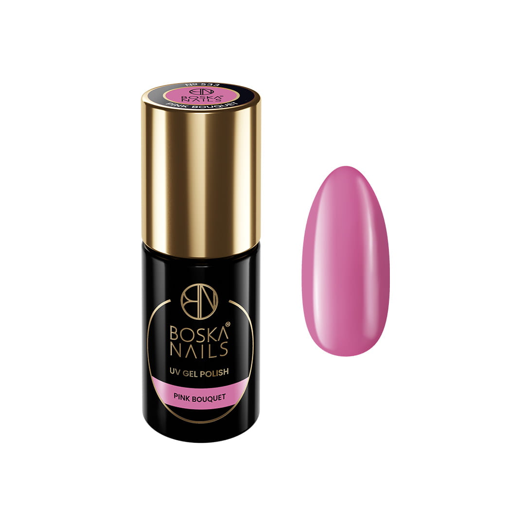 Boska Nails Lakier Hybrydowy Natural Look Pink Bouquet No 533 6ml