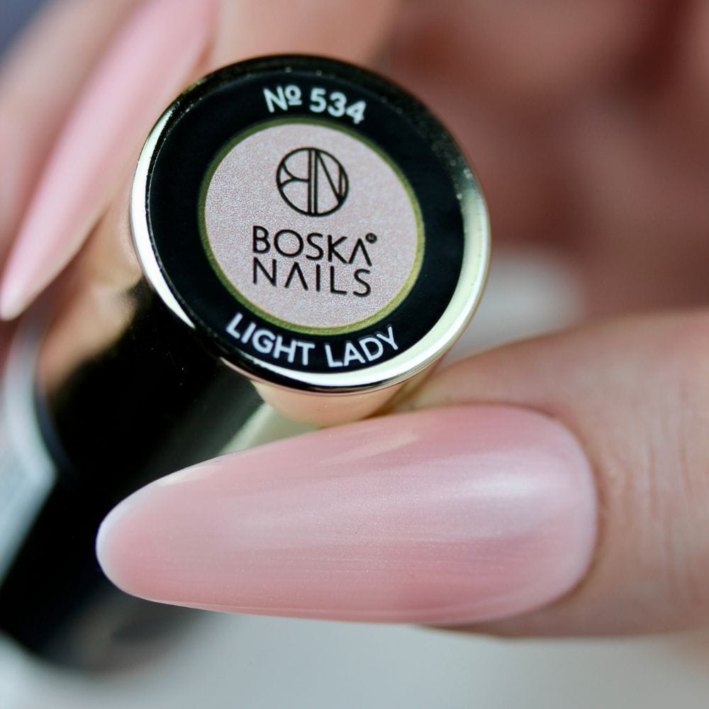 Boska Nails Lakier Hybrydowy Natural Look Light Lady No 534 6ml