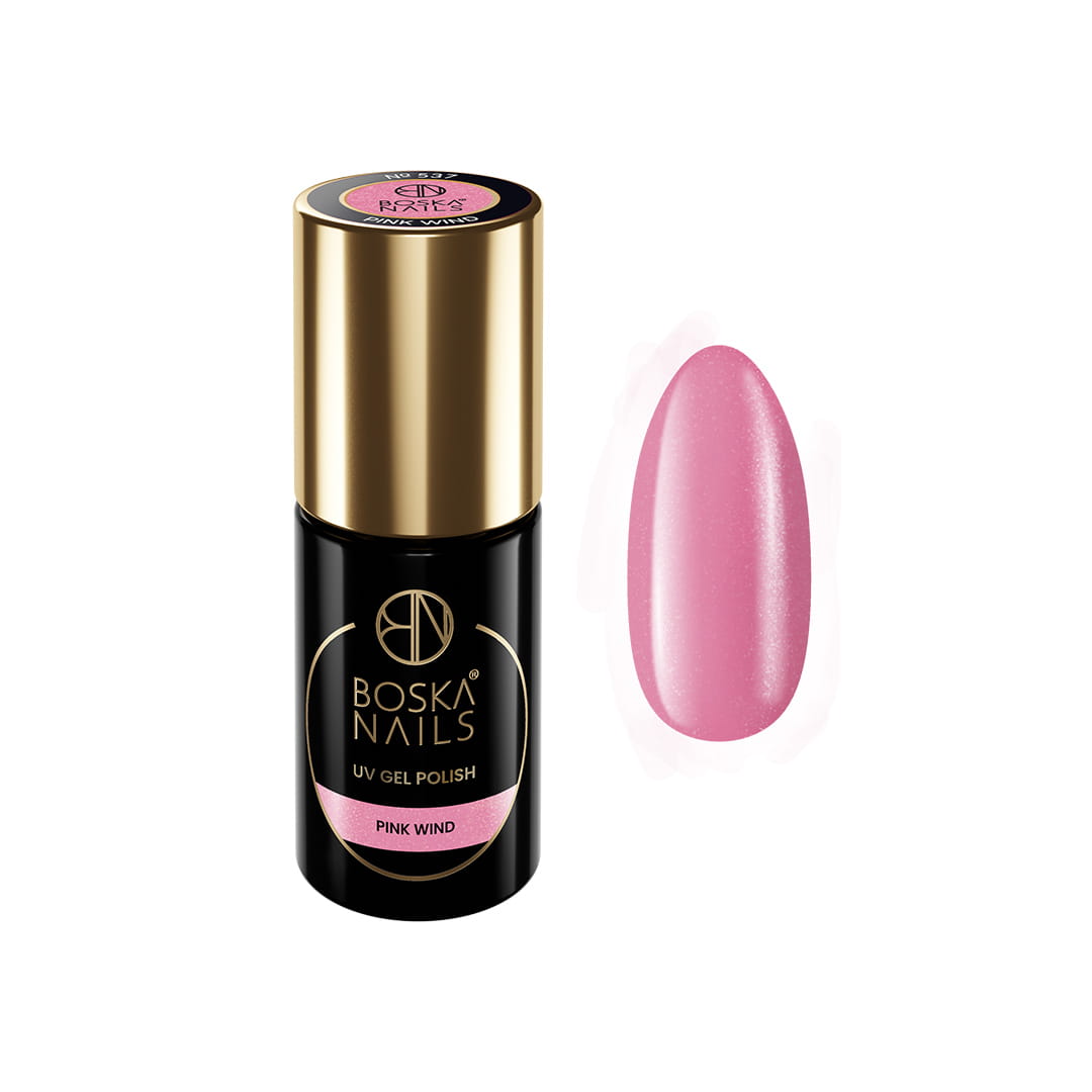 Boska Nails Lakier Hybrydowy Natural Look Pink Wind No 537 6ml