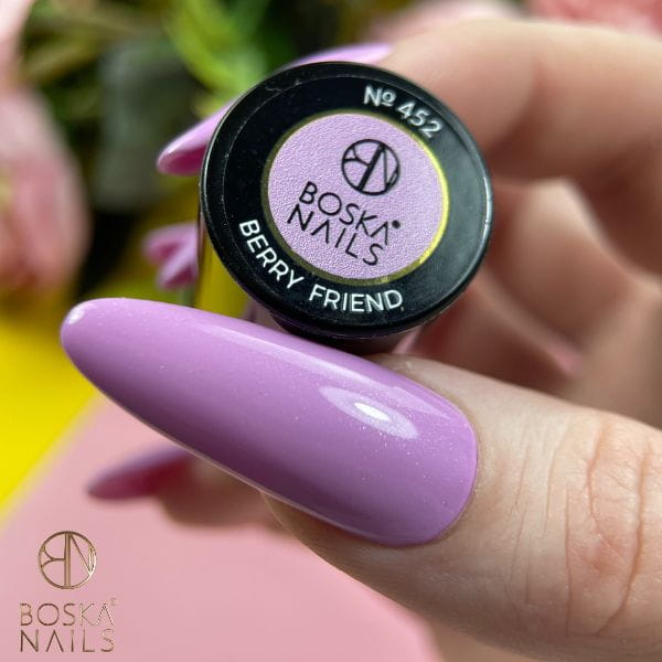 Boska Nails Lakier Hybrydowy Pastel Fruit Berry Friend No 452 6ml