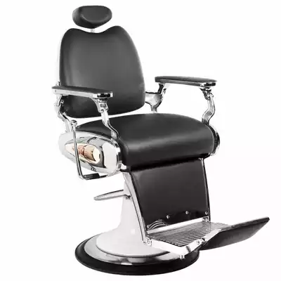 Gabbiano Moto Style Friseurstuhl Schwarz