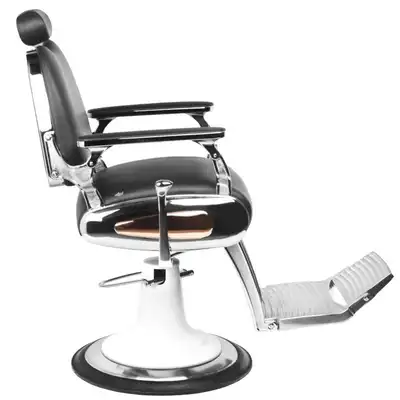 Gabbiano Moto Style Friseurstuhl Schwarz