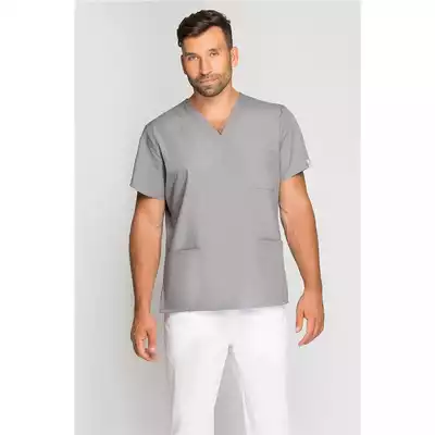 Bluza medyczna męska szara