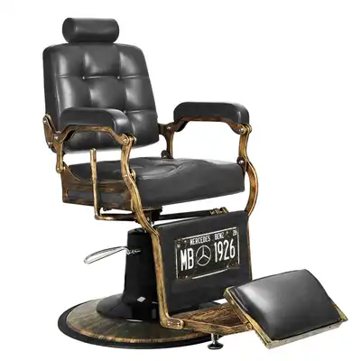 Gabbiano Boss Black Friseursessel