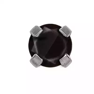 System75 4mm Czarna Cubic Zirconia