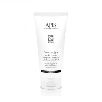 Apis Detox Detoksykująca Maska Żelowa z Węglem z Bambusa i Jonizowanym Srebrem, 200ml