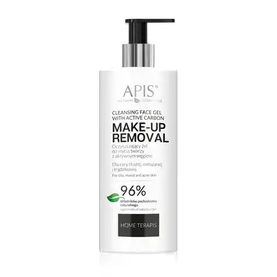 APIS Cleansing Face Wash Gel with Active Carbon 300ml