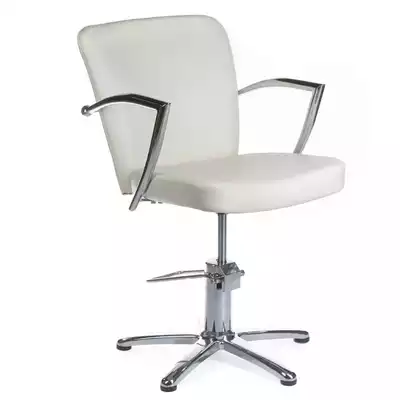 Fotel Fryzjerski LIVIO Kremowy BH-8173