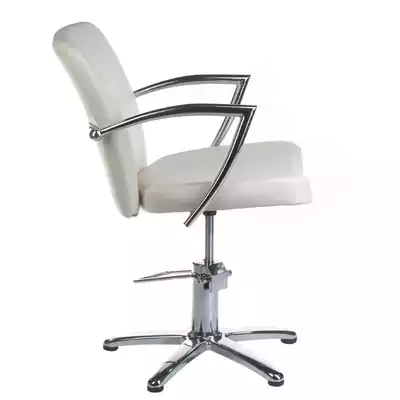 Fotel Fryzjerski LIVIO Kremowy BH-8173
