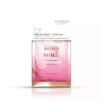 VOESH Raspberry Sorbet Pedi In A Box O₂ Bubbly Spa