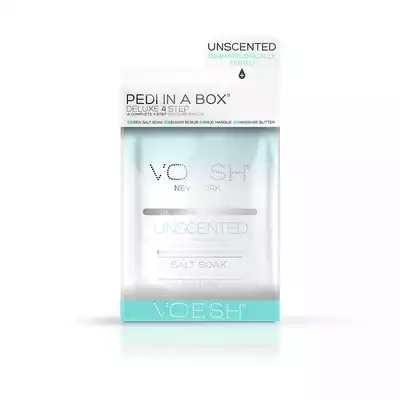 VOESH Unscented Pedi In A Box Deluxe Zestaw Do Pedicure 4 Kroki