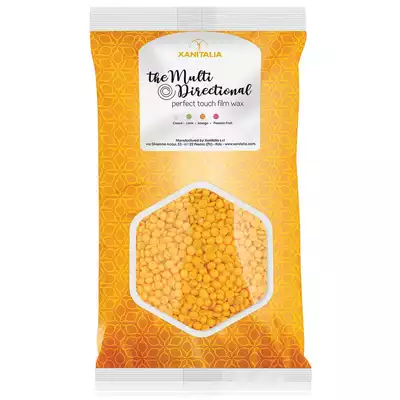Premium Textile - Wosk Bezpaskowy do Depilacji w Perełkach Mango 1000gr