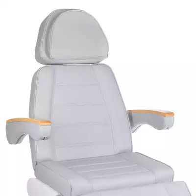 Fotel kosmetyczny elektr LUX BW-273B Jasny Szary