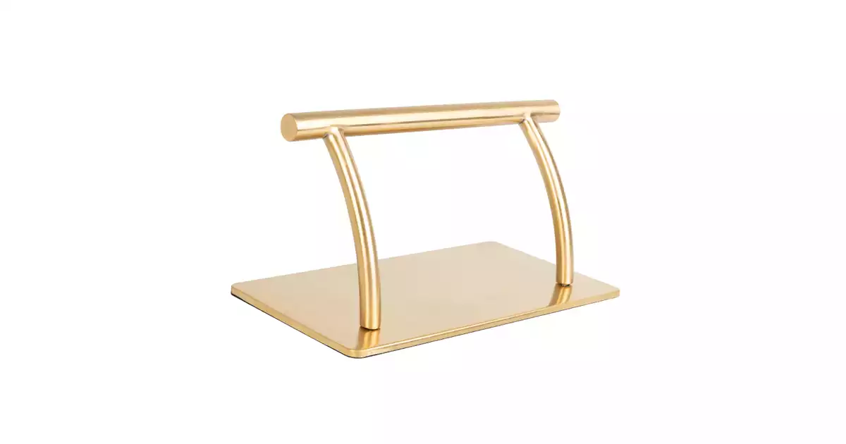 Gabbiano Hairdressing Footrest Al403 Gold Hurtownia Kosmetyczna Vanity