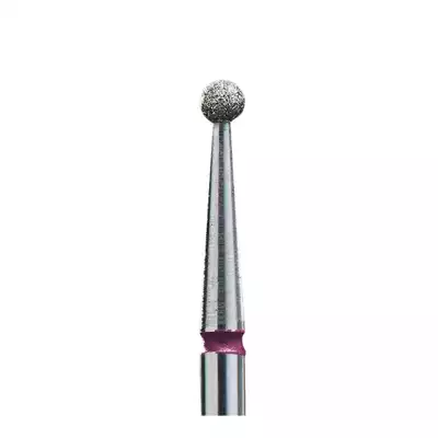 Staleks Frez Diamentowy Kulka 2,5mm Czerwona