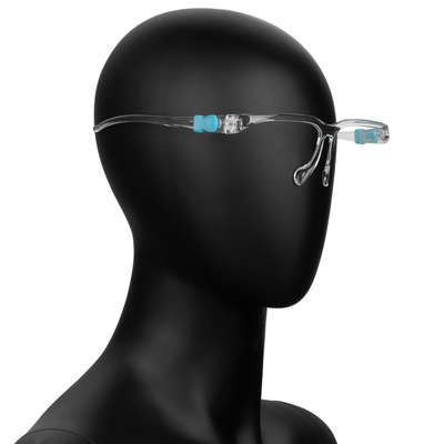 PRZYŁBICA OCHRONNA SUPER LIGHT - OKULARY + 5 OSŁON