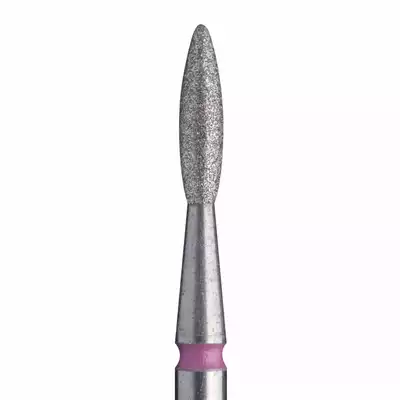 Staleks Frez Diamentowy Płomyk Czerwony 2,1/8mm 6szt
