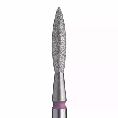 Staleks Frez Diamentowy Płomyk Czerwony 2,3/8mm 6szt