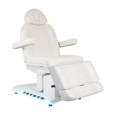 Fotel Kosmetyczny Elektr. Azzurro 708b Exclusive 3 Siln. Podgrzewany