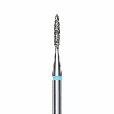 Staleks Frez Diamentowy Płomyk Niebieski 1,4/8mm 6szt