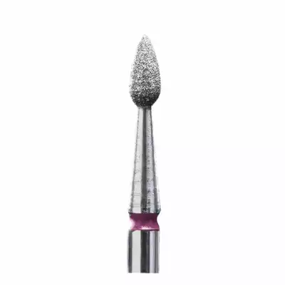 Staleks Frez Diamentowy Oliwka Czerwona 2,3/5mm 6szt