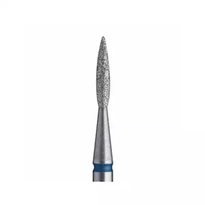 Staleks Frez Diamentowy Płomyk Ostry Niebieski 1,6/8mm 6szt