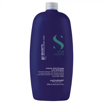Alfaparf Semi Di Lino Intense Anti-Orange Low Shampoo - Shampoo for brown hair 1000ml