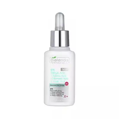 Bielenda Anti-Acne Program 40% Salicylic Acid + Azelaic Acid + Mandelic Acid + Lactobionic Acid + Lactic Acid Ph 1.5 30g
