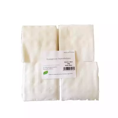 Kompresy Bawełniane 16,5cm x 18cm 150g