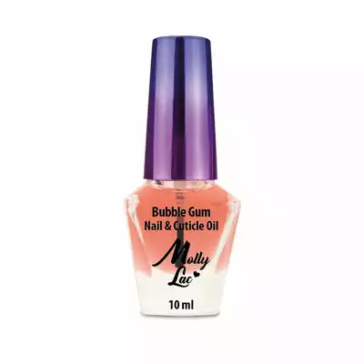 Mollylac - Oliwka do Skórek i Paznokci Bubble Gum 10ml