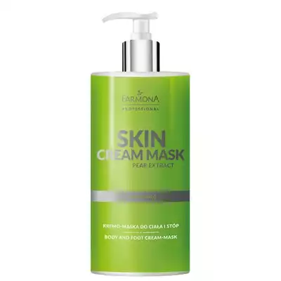Farmona Skin Cream Mask Pear Extract - Kremo-Maska do Ciała i Stóp 500g