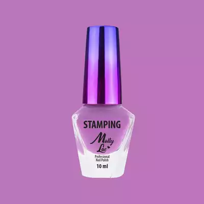 Lakier do Stempli Mollylac nr.6 Różowy 10ml